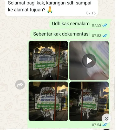 Pengiriman Papan Bunga Selamat Nusa Jaya
