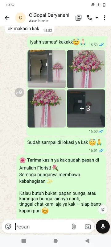 Pengiriman Karangan Bunga Nusa Jaya