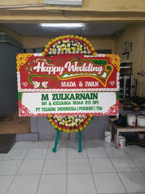 Papan Bunga di Nusa Jaya