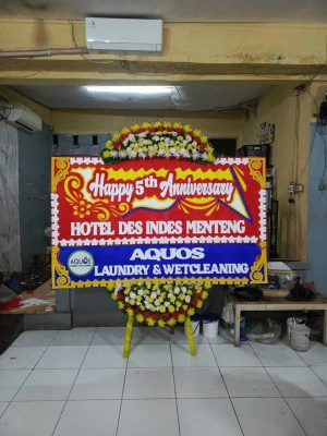 Papan Bunga di Nusa Jaya