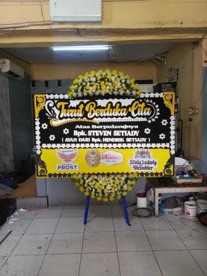 Papan Bunga di Nusa Jaya