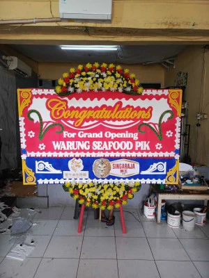 Papan Bunga di Nusa Jaya