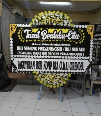 Papan Bunga di Nusa Jaya